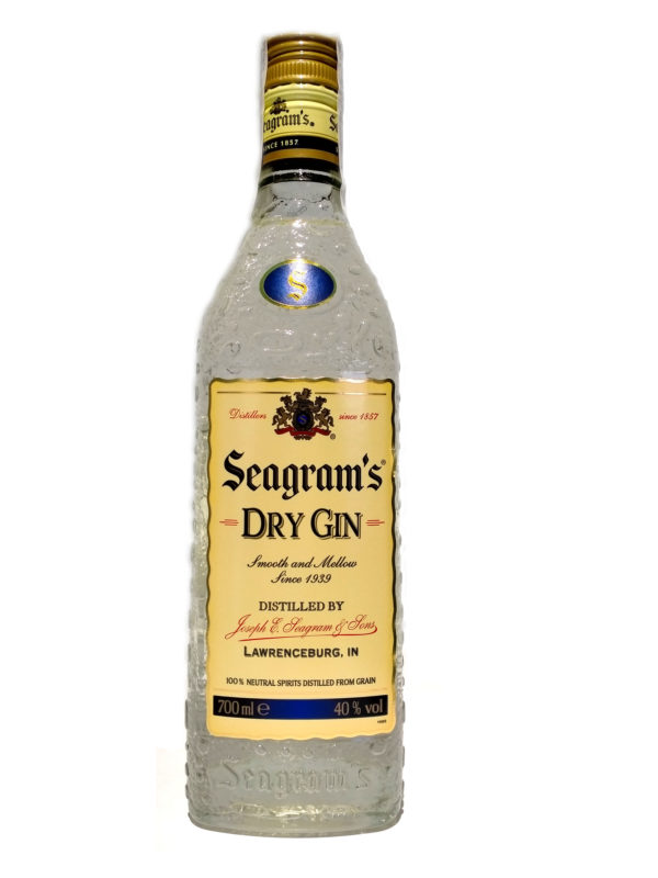 GINEBRA SEAGRAM'S DRY GIN 700ML 40%VOL