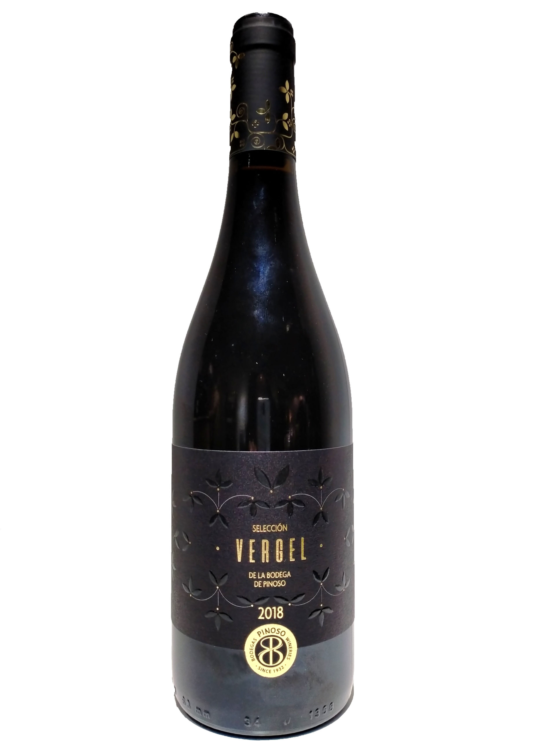 VINO TINTO VERGEL SELECCIÓN ECOLOGICO MONASTRELL SYRAH Y MERLOT