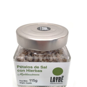 pétalos de sal con hierbas mediterraneas 115g